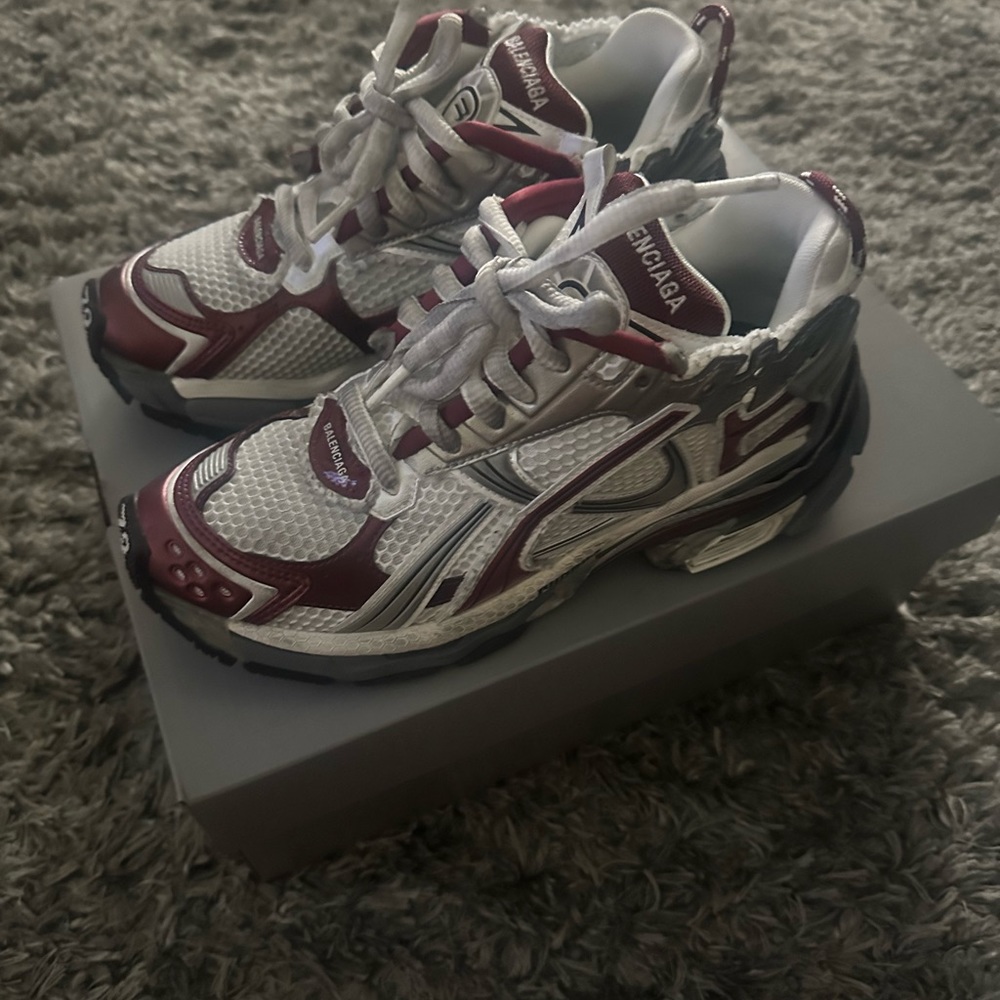 Balenciaga Runner Sneaker, Burgundy